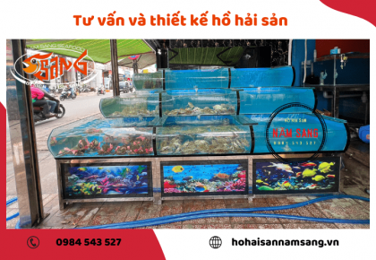 Hồ hải sản chính là một hệ thống bể để nuôi các loại hải sản biển