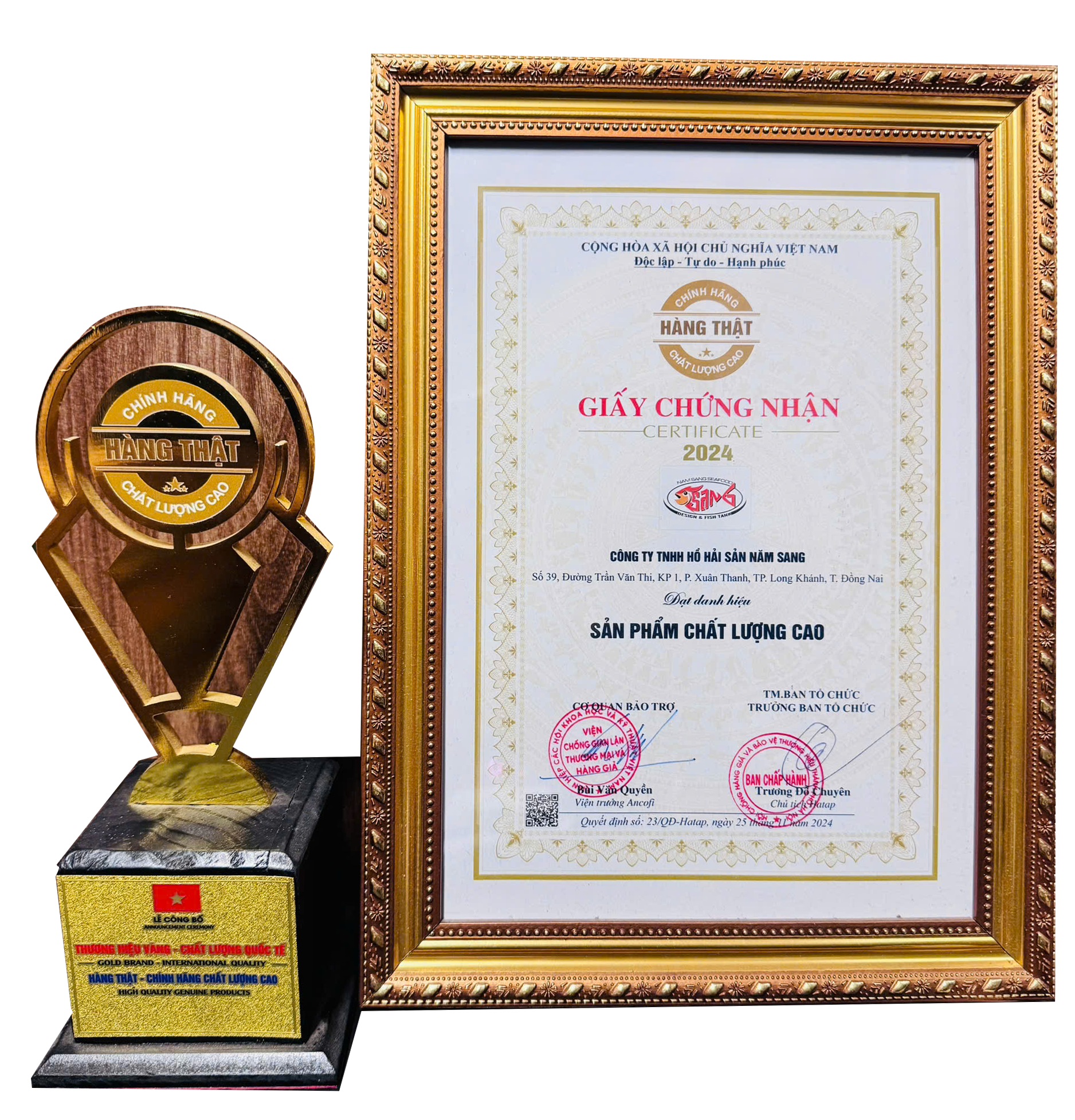 SẢN PHẨM CHẤT LƯỢNG CAO 2024