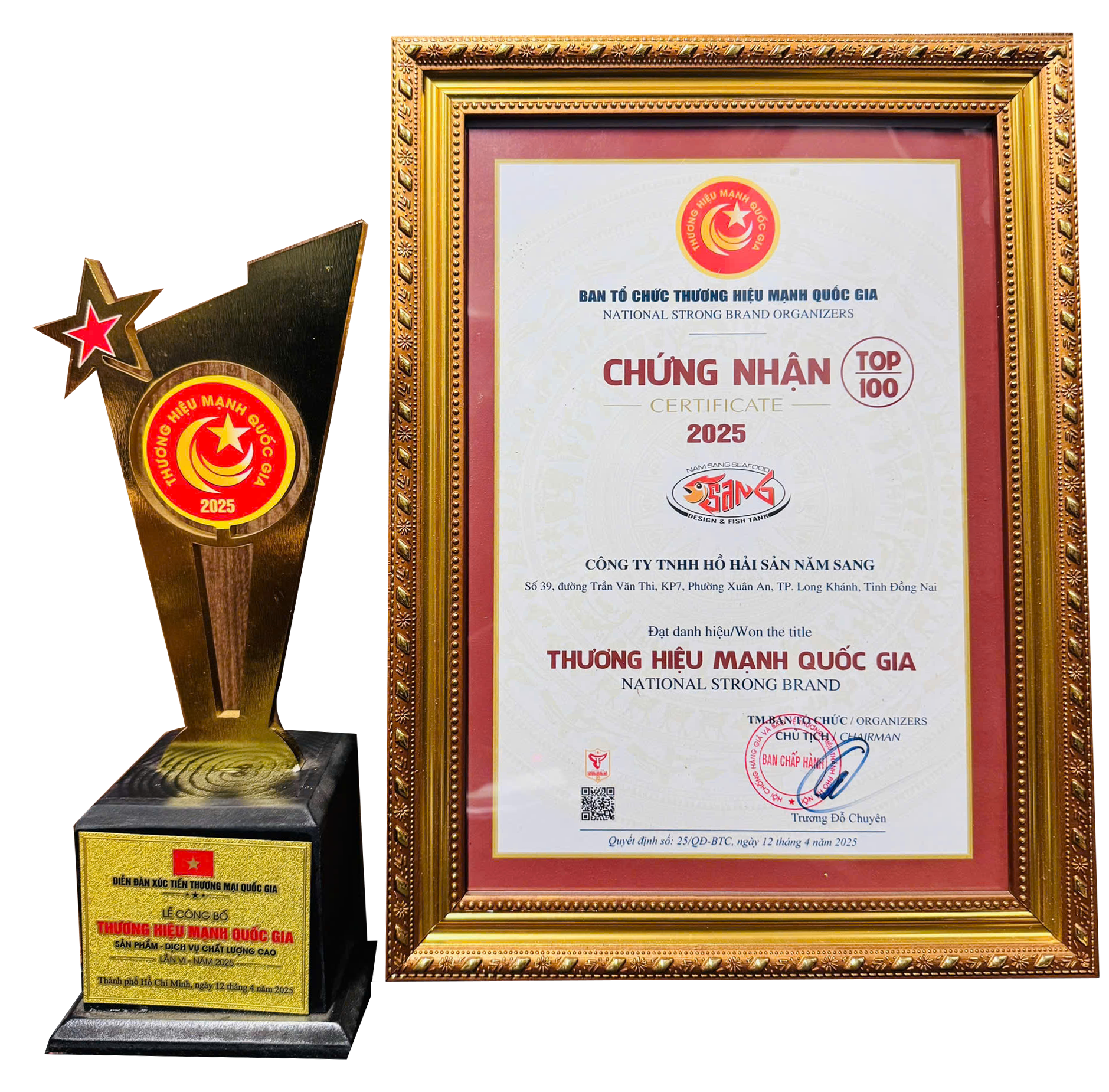 THƯƠNG HIỆU MẠNH QUỐC GIA 2025